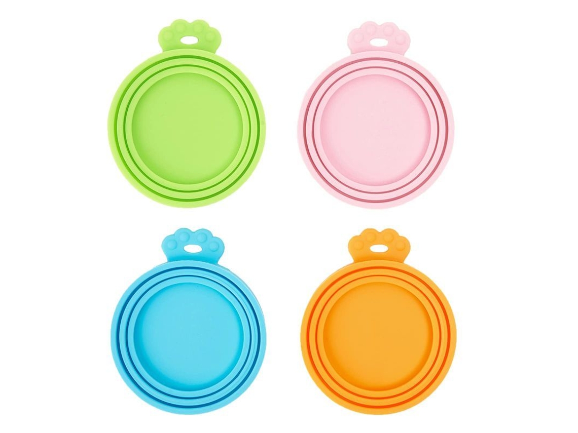 2026da-tapa De Silicona Universal Para Latas De Comida Para Gatos Y Perros, Ajusta 3 Tamaños Estándar