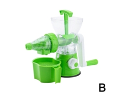 Exprimidor manual de frutas con manivela, herramienta para exprimir fruta, exprimidor manual para obtener fruta fresca y saludable. Rosewell