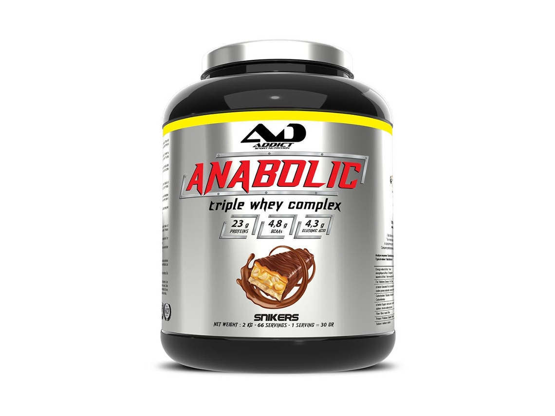 Complejo de suero anabólico puro Addict Esporte Nutrition (2 kg)