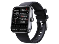 Reloj inteligente GOKOCO con monitor de glucosa, actividad física, presión arterial, oxígeno y frecuencia cardíaca.