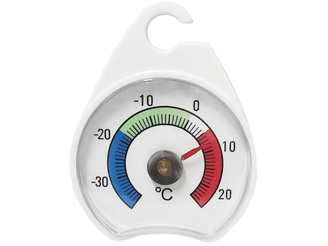 Termómetro Preciso Para Refrigerador Con Aguja – Mide Temperatura En Congeladores, Cocinas Y Cámaras – Compacto Y Fácil De Guardar.