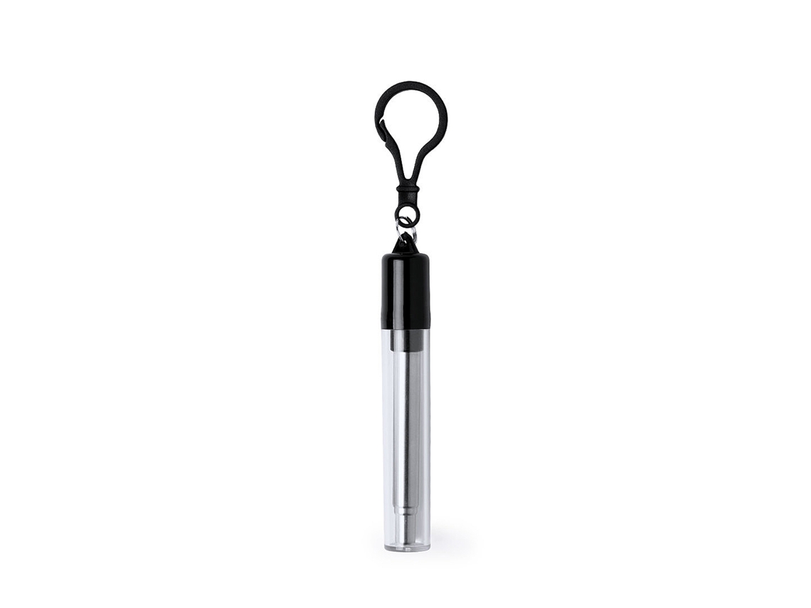 Pajita reutilizable Timex con punta de silicona