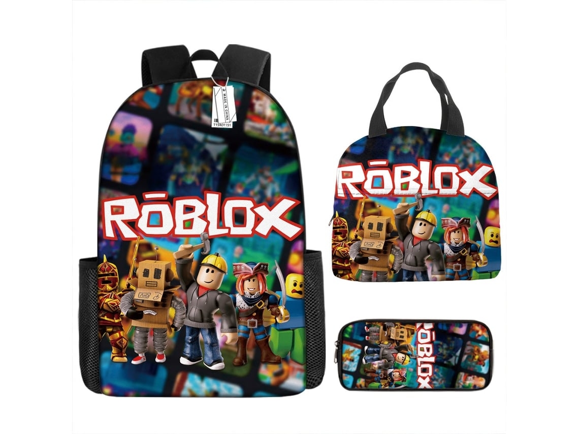 Conjunto De Mochila De 3 Piezas De Roblox*