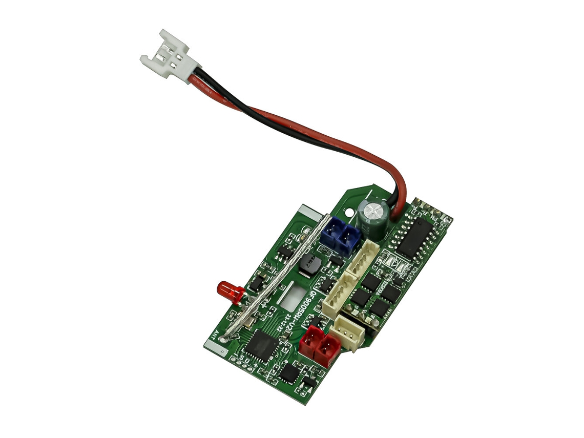 Control Remoto + Placa Receptora qf009 Su-35 Fighter Sin Escobillas Avión Rc Repuestos Accesorios 2.4ghz 4ch
