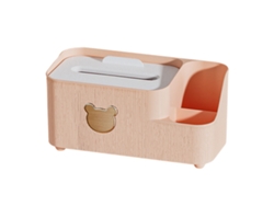 Organizador multifuncional para pañuelos blanco (24x12x11cm) Kofihety