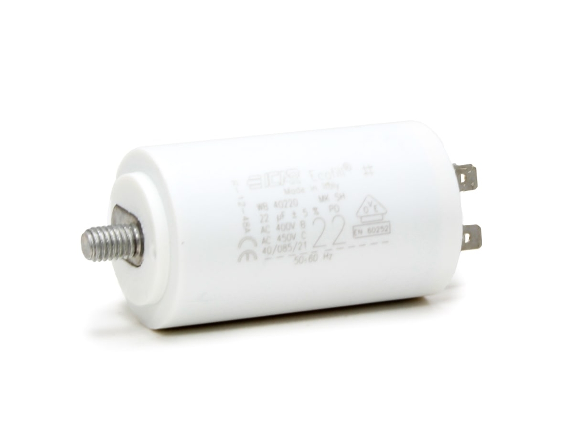 Condensador Icar 22µf - Hasta Desagüe Stock Para Lavadora Cap027un