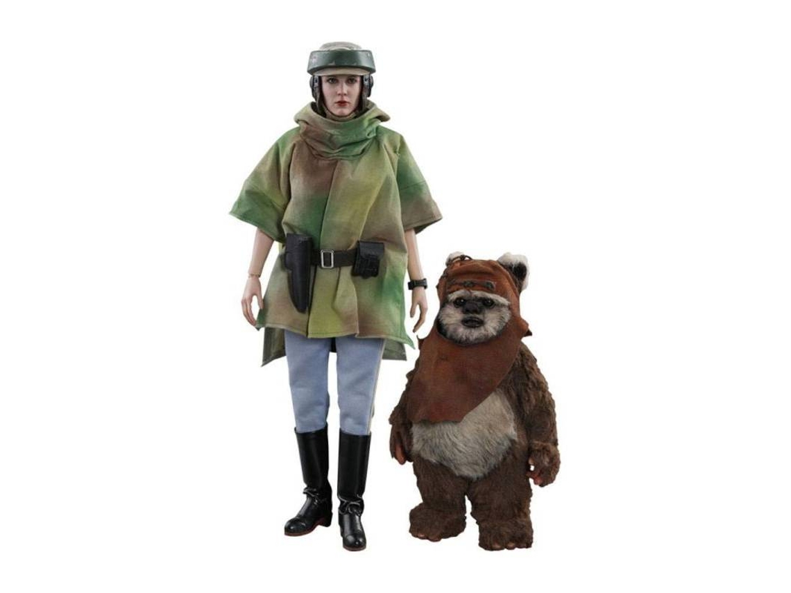 Figura Hot Toys MMS551 - Star Wars Return Of The Jedi - Princess Leia Wicket