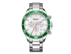 Reloj Casual De Acero Inoxidable Para Hombre Con Esfera Pequeña, Fecha De Cuarzo Y Diseño De Seis Manecillas.