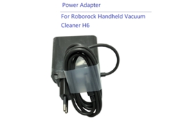 Adaptador de corriente con enchufe europeo para Roborock H6, accesorios para aspiradoras inalámbricas de mano, cargador de pared de CA, repuestos
