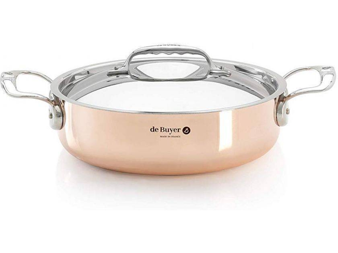 Cacerola en Cobre y Inox DE BUYER Prima 28cm