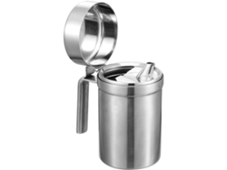 Dispensador de aceite de acero inoxidable para salsas con boquilla antigoteo, accesorio de cocina de Gokoco