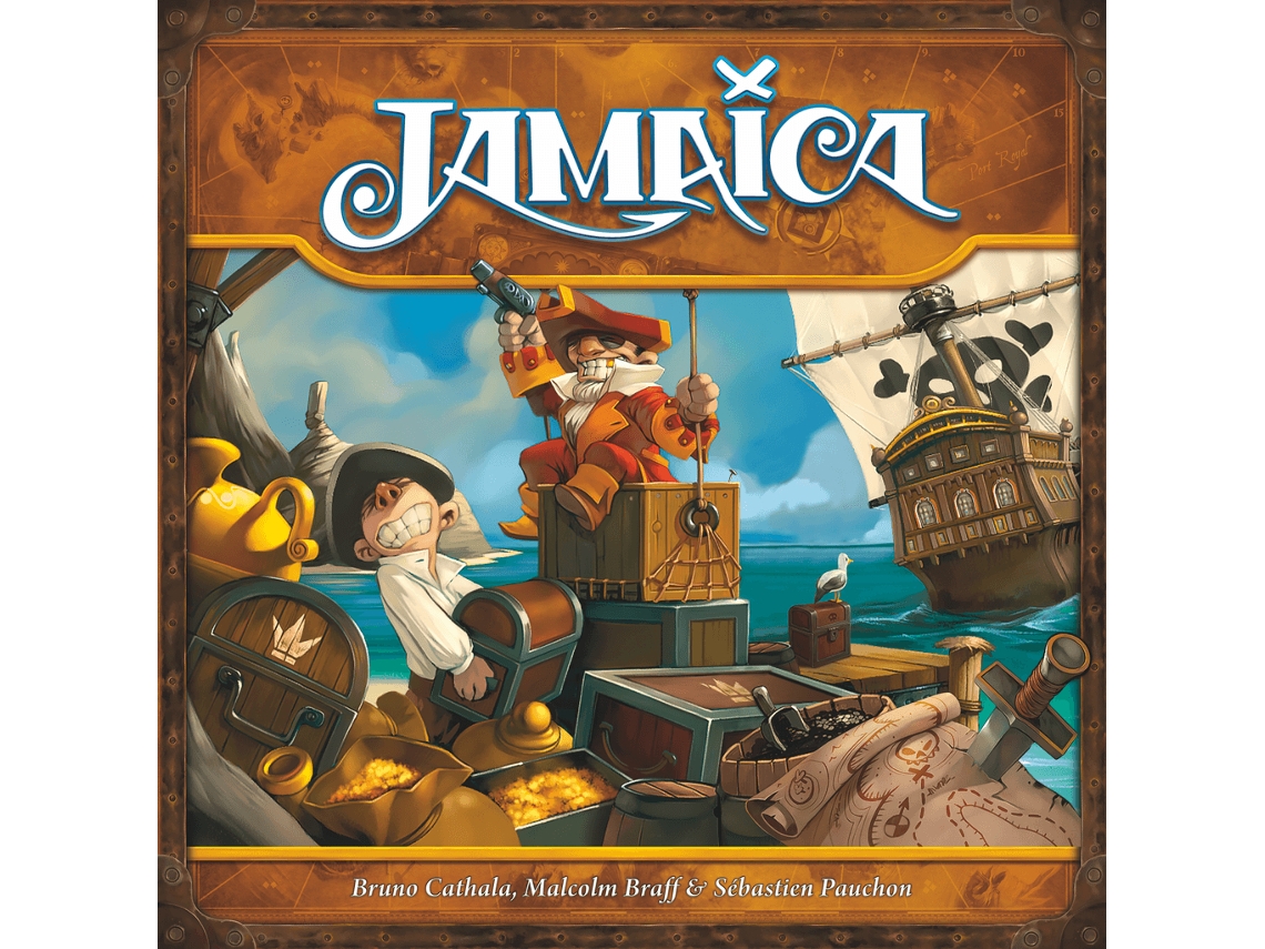 Juego de Mesa ASMODEE Jamaica 2nd edition (Edad Mínima Recomendada: 8 años)
