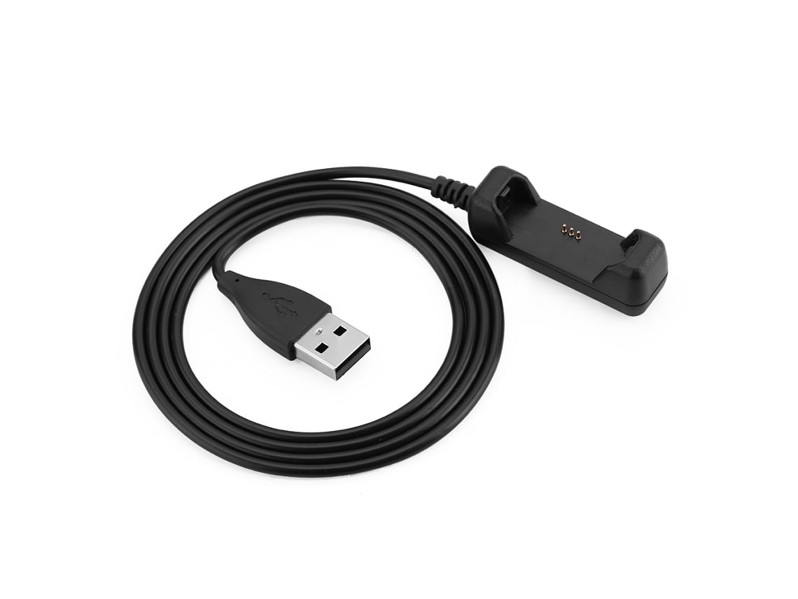 Cable De Carga Para Pulsera Inteligente Compatible Con Fitbit Flex2, Cable De Datos Negro De 1m