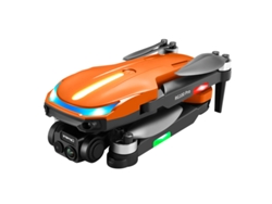 Mini Dron Plegable Rg100 Pro Con Cámara 4k (2 Baterías - Duración De La Batería 15 Min - Naranja)