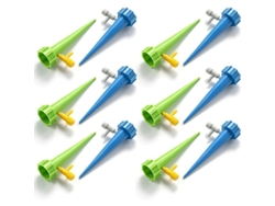 Sistema De Riego Automático Para Plantas En Maceta Con 12 Válvulas Y Control De Caudal Ajustable.