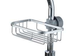 Jabonera de pared, sin perforación, drenaje automático de acero inoxidable, para baño KOFIHETY