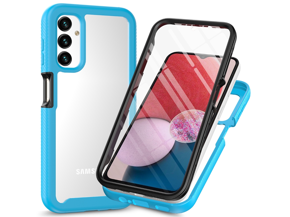 Protetor De Tela Céu Estrelado Com Película Pet Integradaazul Claro - Samsungsung Galaxy A54 5g
