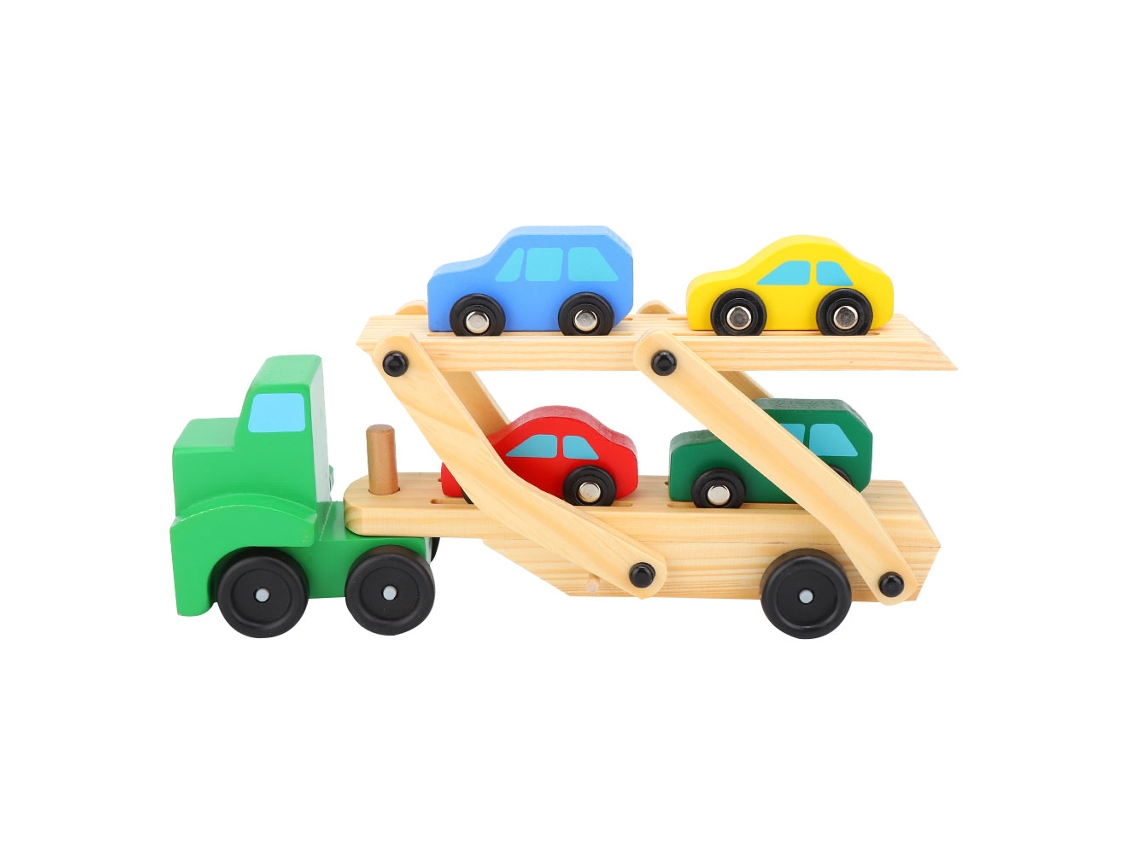 2026-juguete De Madera Para Niños Carrito De Transporte Cuto Modelo De Coche Mini Juguetes Educativos Tempranos