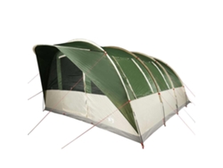 Tienda de campaña familiar túnel 7 personas VIDAXL impermeable verde