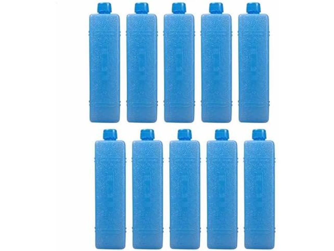 Juego de 10 bolsas de hielo reutilizables para neveras portátiles CHABERLU