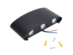 Yncm2026-lámpara De Pared Led Moderna 6w Para Sala Dormitorio Hotel Luz Blanca Fría Ac85-265v