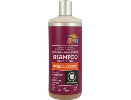 Champú URTEKRAM Bayas Nórdicas Cabello Seco (500 ml)