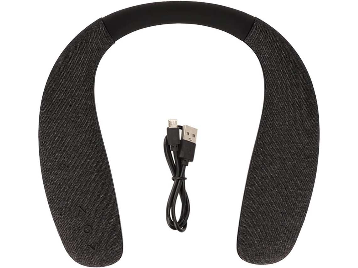 Altavoz Bluetooth Con Banda Para El Cuello, Altavoz Estéreo Inalámbrico Portátil, Cuerpo Portátil,