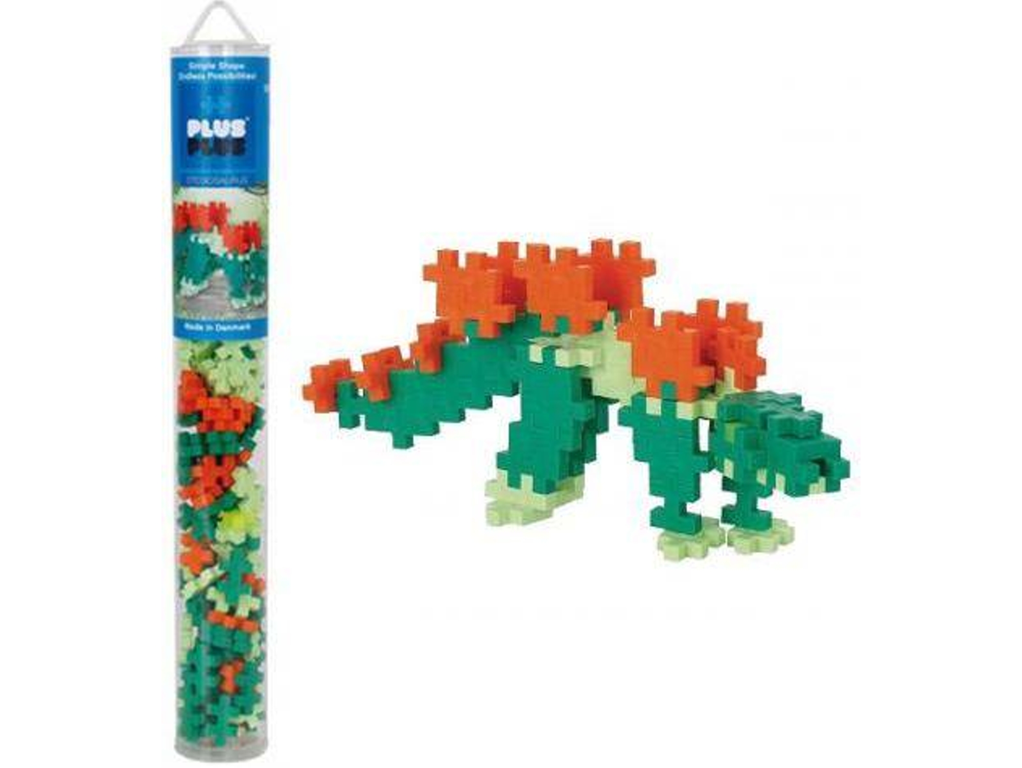Bloques de Construcción PLUS PLUS Stegosaurus (100 Piezas)