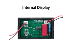 Multímetro Digital Ac 60-500v 100a Con Transformador De Corriente, Amperímetro, Voltímetro Y Led Para Automóvil.