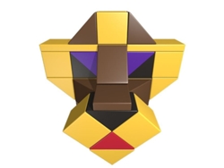 Juego de construcción magnético Einstein con animales africanos, 34 piezas, Einstein