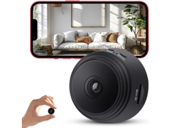 Cámara Oculta, Mini Cámara De Vigilancia Wifi Hd 1080p Con Visión Nocturna Y Detección De Movimiento Bestvite Negro