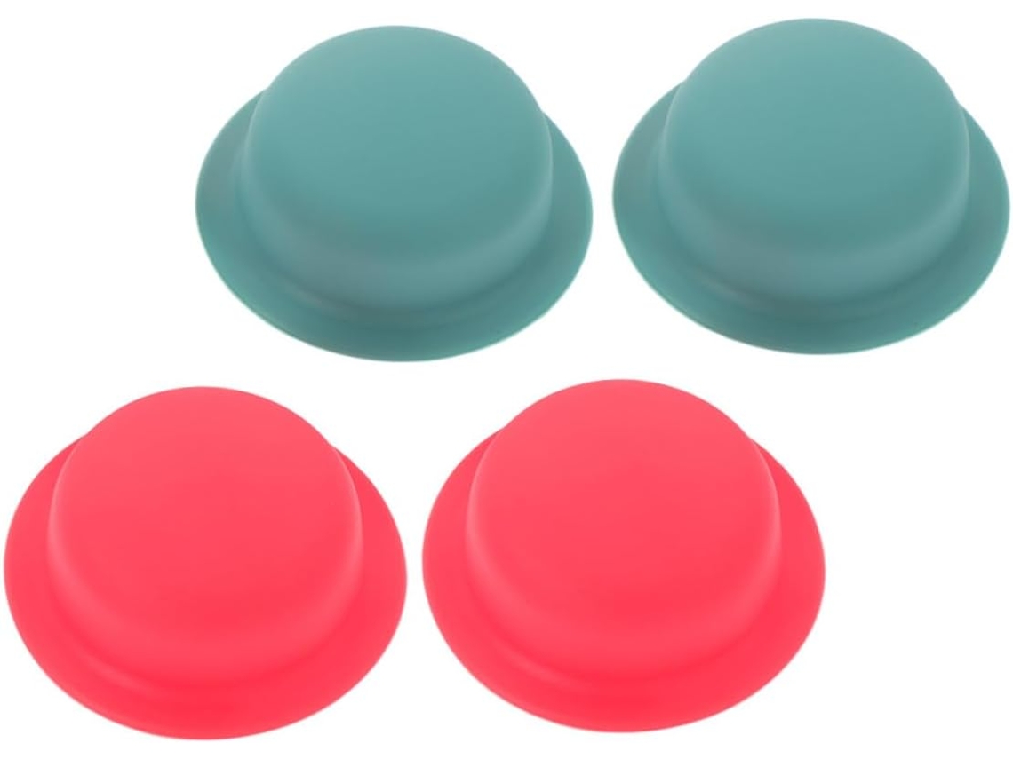 4 Piezas, Té, Antiescaldaduras, Para Cocina, 4 Piezas De Tapas De Silicona Antiescaldaduras Con Asas