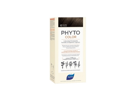 Coloración PHYTO Phytocolor 6 Rubio oscuro Coloración Permanente sin Amoníaco