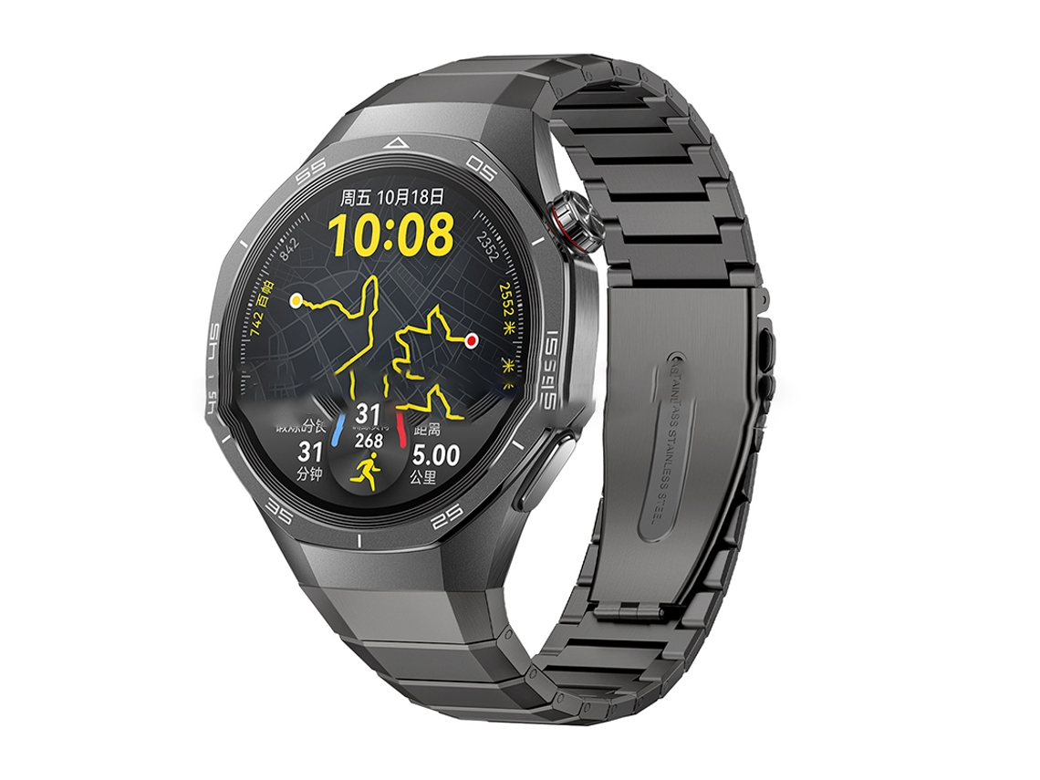 Correa De Reloj De Titanio Para Huawei Gt5 Pro Gris