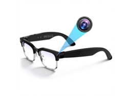 Smartglasses Con Traducción De Ia, Cámara Y Lentes Fotocromáticas (negras)