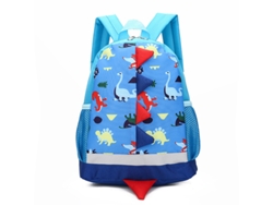 Mochila Para Niños Mochilas Escolares Ligeras Para Niños Dibujos Animados Azul Cielo CHRUI