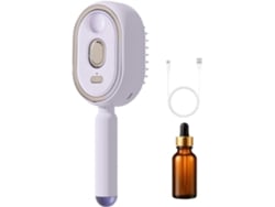 Escova A Vapor - Pente Recarregável Com Óleo