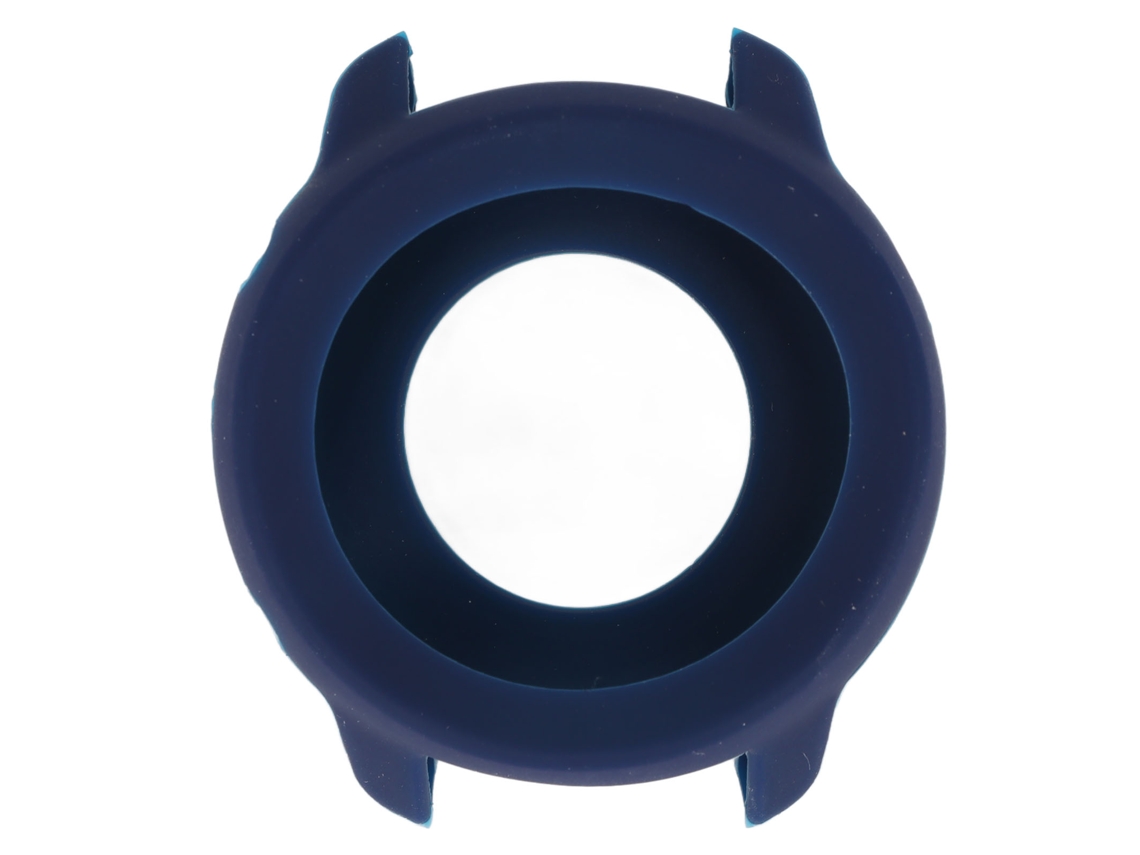 Funda protectora de silicona suave con borde para reloj Amazfit GTR 3, color azul