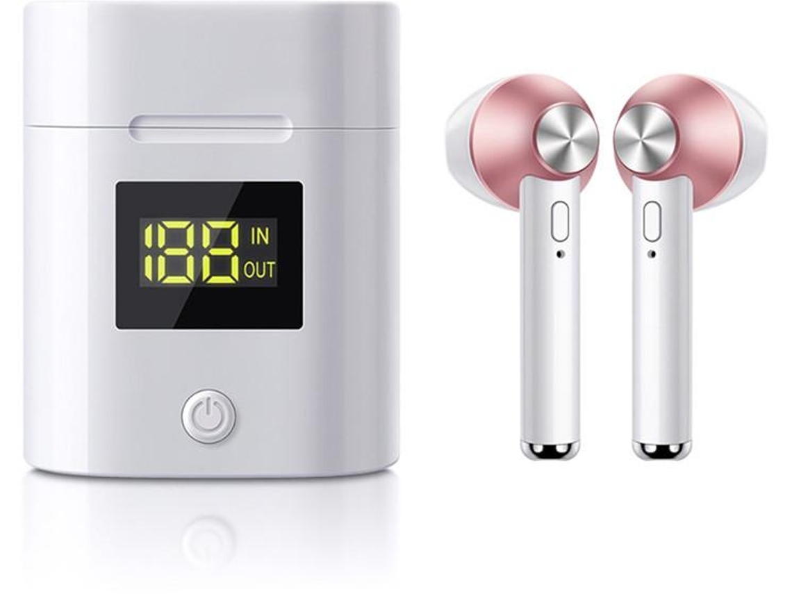 YEMAESRE Auriculares Bluetooth Sin Horas De Espera Rosa