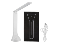 Lámpara De Mesa Led Plegable Recargable Con Protección Ocular Y 3 Niveles De Brillo.