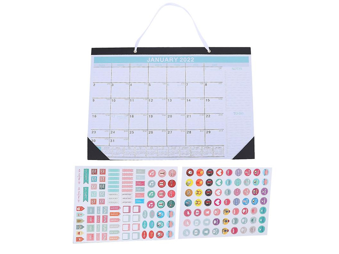 El nuevo calendario de pared especial de 1 pieza ALLINLESS