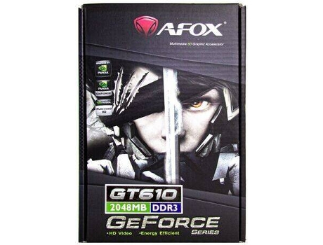 Placa Gráfica AFOX Af610-2048D3L7-V5 2 Gb Nvidia Geforce Gt 610