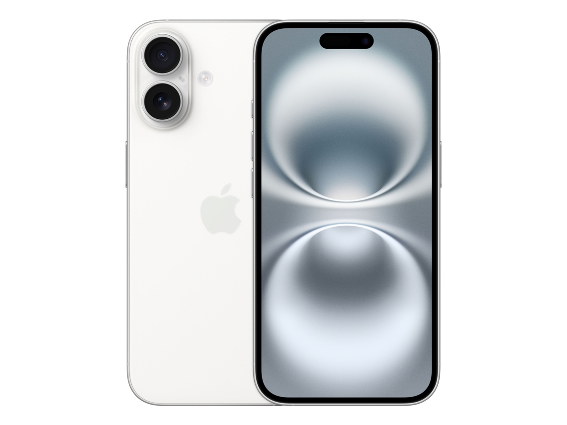 Smartphone Iphone 16 128 Gb Blanco Reacondicionado Señales De Uso