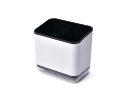 Organizador Para Fregadero De Cocina Con 3 Compartimentos Y Bandeja Recogegotas, Acero Inoxidable.