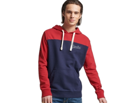 Sudadera SUPERDRY Hombre (Multicolor - XL)