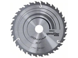 Disco de Sierra Circular BOSCH Speedline Madera 210x30x2.4 mm - 30