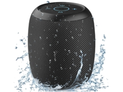 Altavoz Bluetooth portátil de 20 W, resistente al agua IPX6, emparejamiento dual, tarjeta TF/Aux, S53, negro, Yemaesre