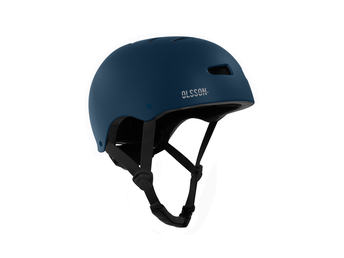 Casco Patinete OLSSON URBAN RIDER Azul 54-56cm skate Patines bicicleta