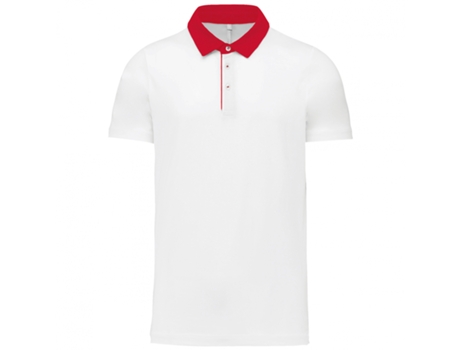 Camisa KARIBAN Pólo Jersey Rojo (XL)