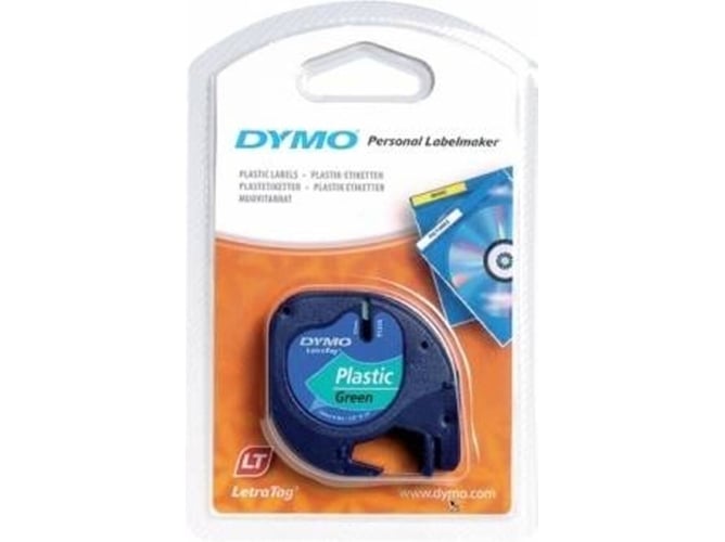 FITAS DYMO LETRATAG VERDE